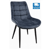 Стілець Гламур оксамит велюр сірий (GLAMGRE)