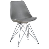 Стілець Тауер С пластиковий сірий (GREY)