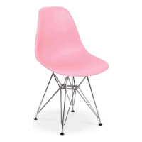 Стілець Тауер ніжки метал пластик рожевий (SDMРС016PI)