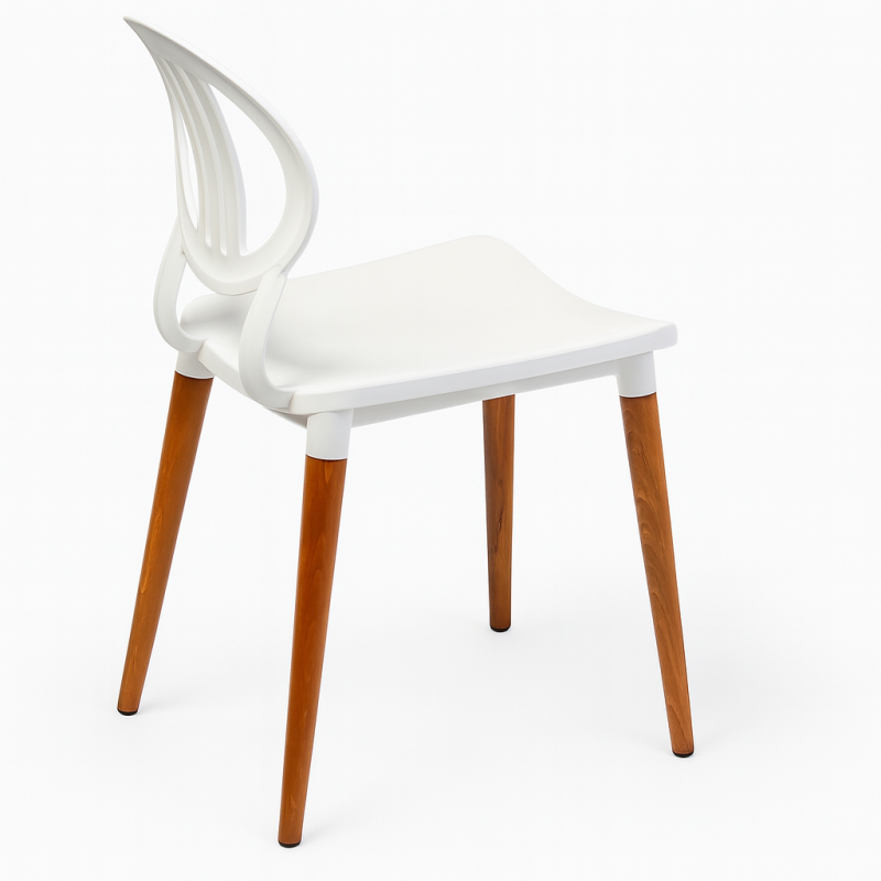 Стілець Турин пластиковий білий (TURINWH)