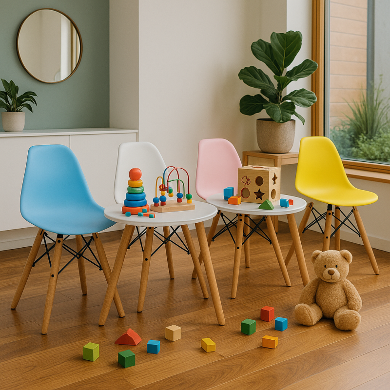 Стілець Тауер Baby дитячий жовтий (BABYTWYEL)