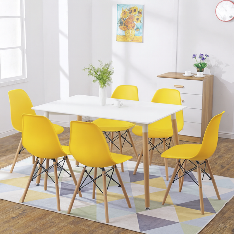 Стілець Тауер Вуд пластиковий жовтий (GSDM16WYel)