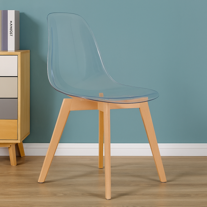 Стілець Лоренцо А пластиковий прозрачний (LOREА)