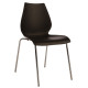 Стілець Лілі пластиковий чорний (001018BL)