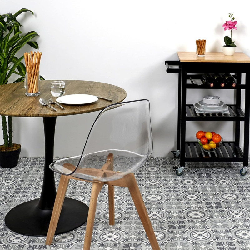 Стілець Лоренцо А пластиковий прозрачний (LOREА)