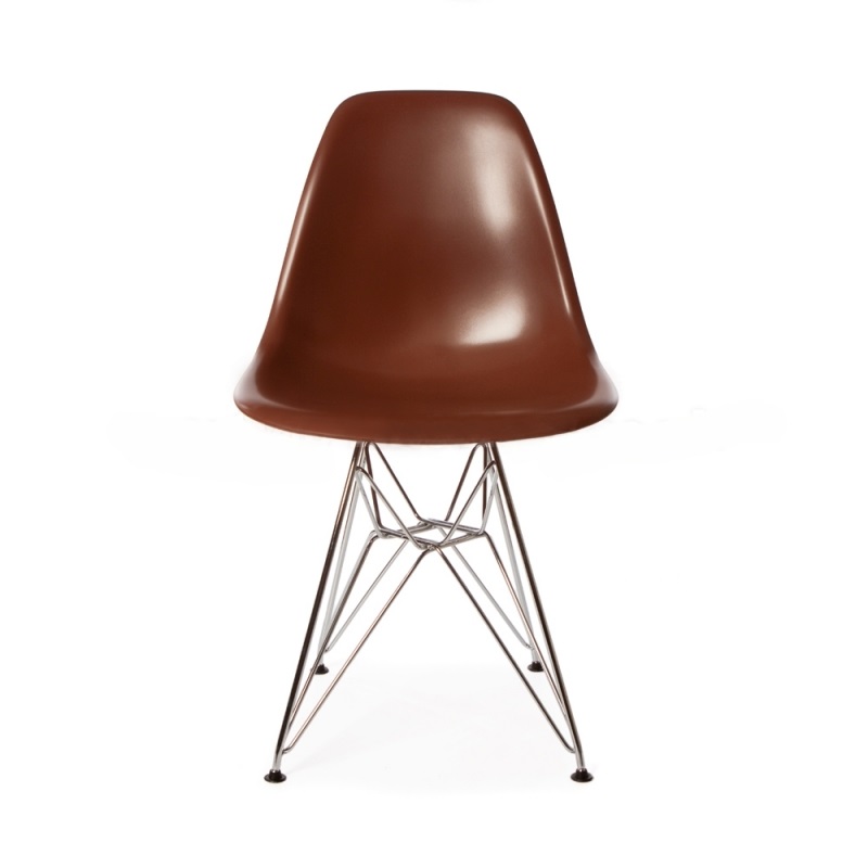 Стілець Тауер ножки метал пластик коричневий (SDMРС016BR)