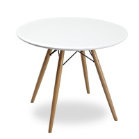 Stefania table round white d. 80 cm (STEFANIA)