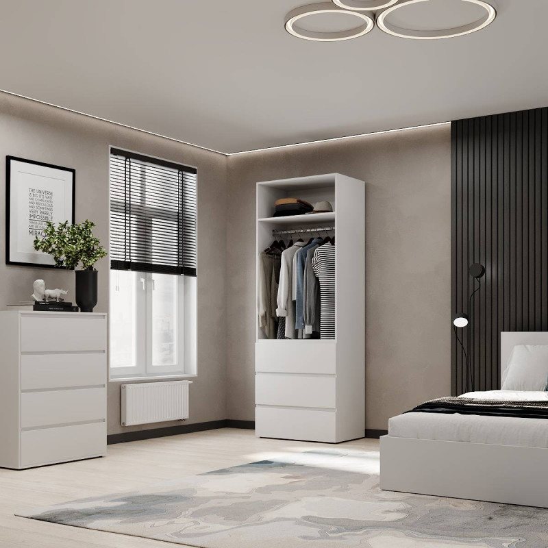 Шафа розстібна 2 Light Білий діамант (LT12010000000)