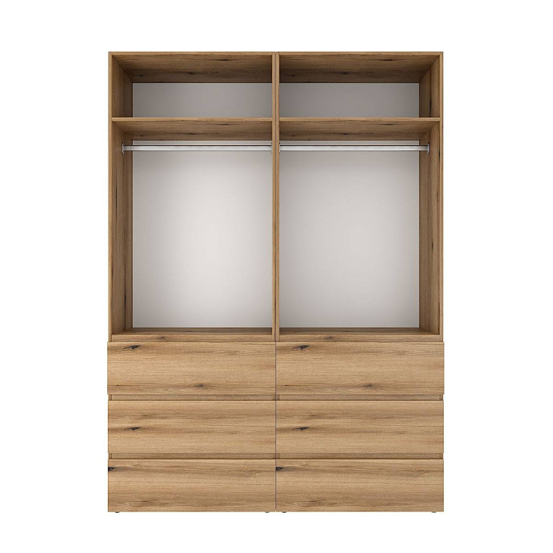 Шафа розстібна комбінована №10 ART IN HEAD Light Дуб Євок (LTK01010000000)