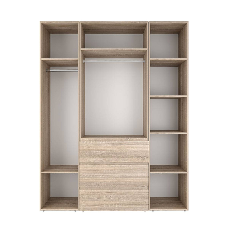 Шкаф распашный комбинированный №1 ART IN HEAD Light Дуб Сонома (LTK0113000000)