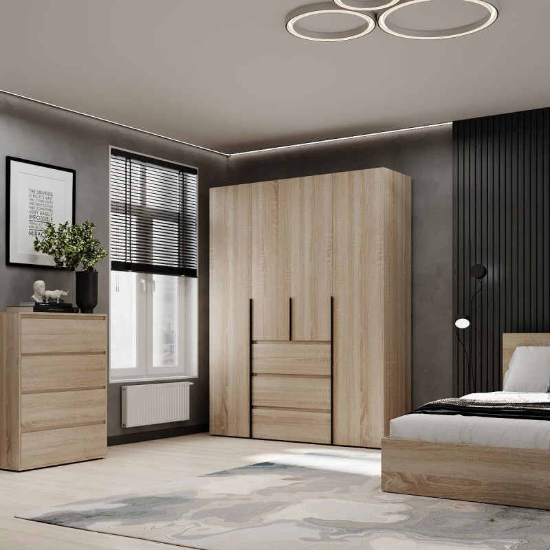 Шкаф распашный комбинированный №1 ART IN HEAD Light Дуб Сонома (LTK0113000000)