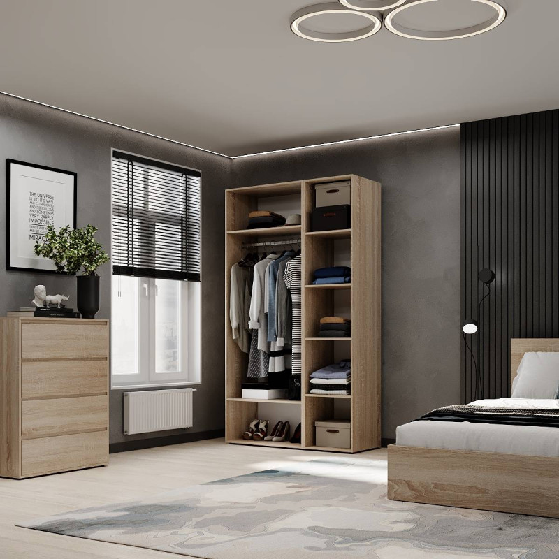 Шафа розстібна комбінована №12 ART IN HEAD Light Дуб Сонома (LTK01213000000)