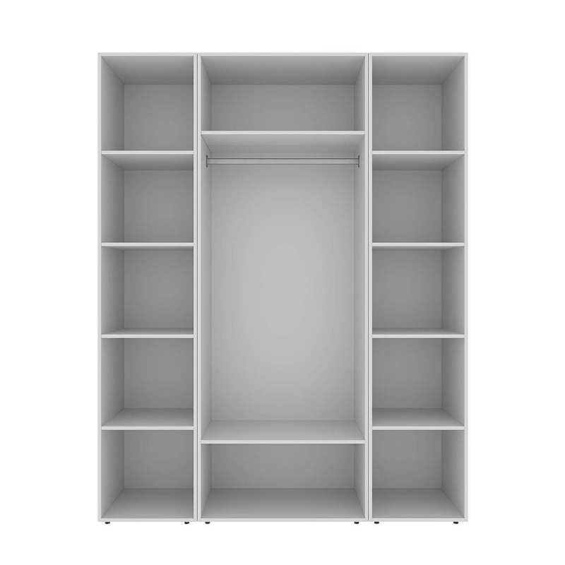 Шкаф распашный комбинированный №15 ART IN HEAD Light Белый бриллиант (LTK0151000000)