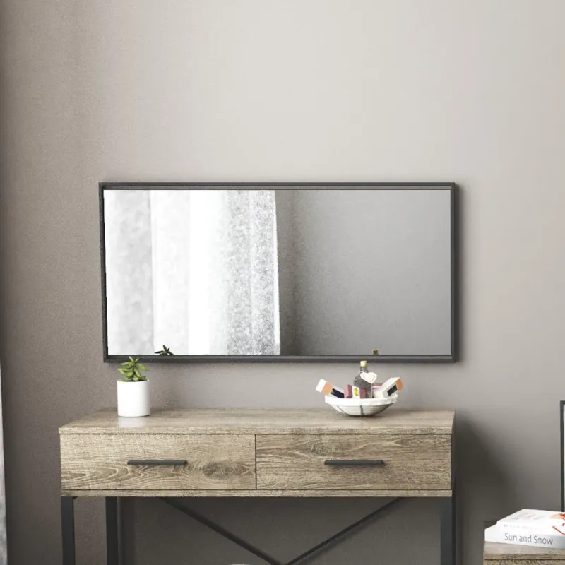 Дзеркало Ascet Чорний металевий каркас (AS01010000030)