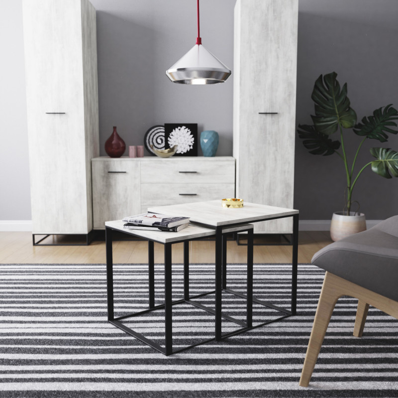 Стол журнальный 2 в 1 Ascet Ателье светлый (AS14040000030)