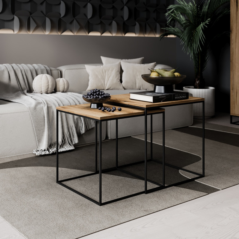 Стол журнальный 2 в 1 Ascet Дуб Эвок (AS14100000030)