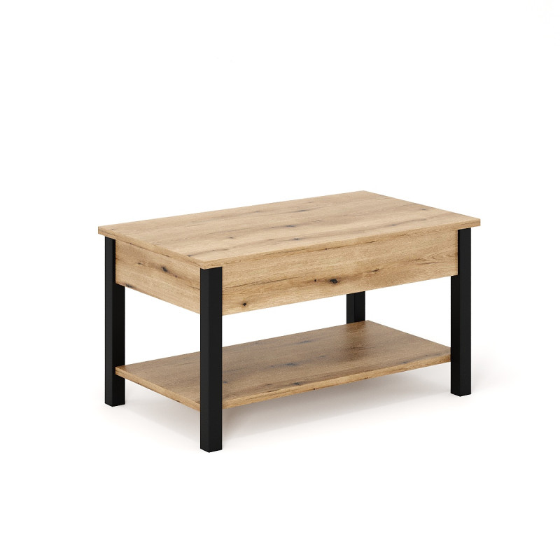 Стіл-трансформер Desk 2.0 940*540*450 Дуб Евок/Чорний (TB14100000030)