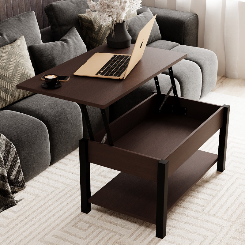 Стіл-трансформер Desk 2.0 940*540*450 Венге/Чорний (TB14050000030)