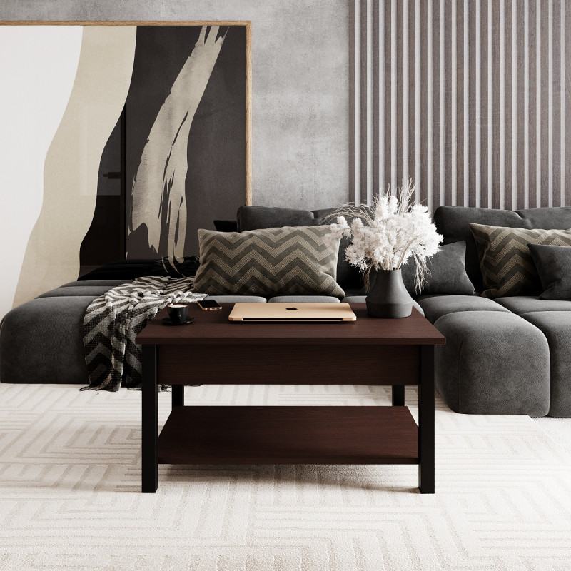 Стіл-трансформер Desk 2.0 940*540*450 Венге/Чорний (TB14050000030)