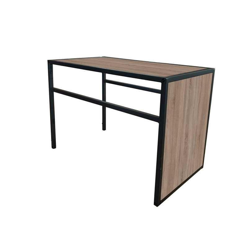 Стіл придиваний Fiji Double 430х630х350 Дуб вінтаж оксид/Чорний (TB06090000030)