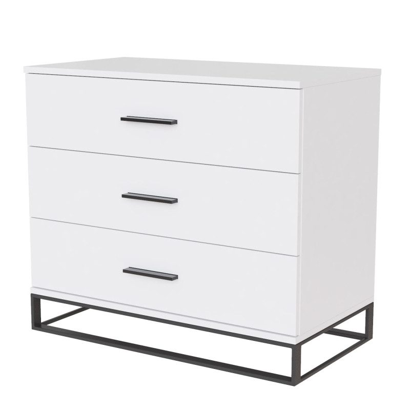 Комод 800 Ascet Белый бриллиант (AS06010000030)