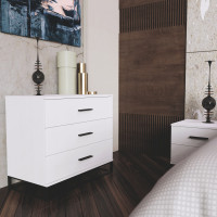 Комод 800 Ascet Белый бриллиант (AS06010000030)