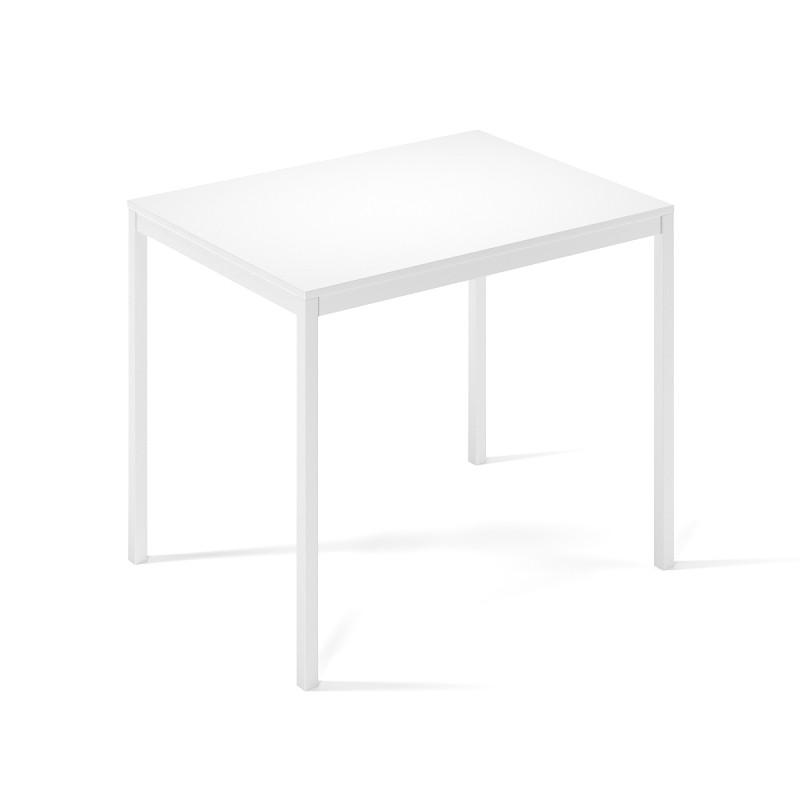 Письменный стол Brevity Loft mid 900х750х670 Белый бриллиант/Белый металл (TB02010000010)