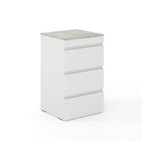 Komoda Molli Transformer 500x450x756 White Diamond/Atelier Light (TB01010400000)
