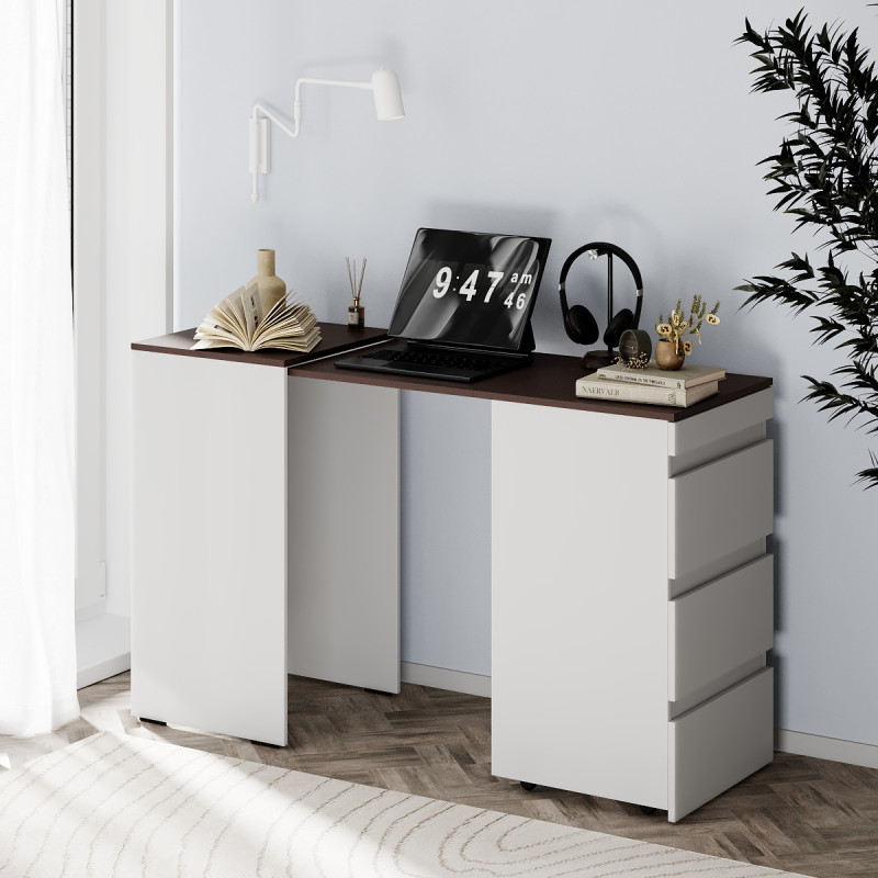 Комод-трансформер Molli 500х450х756 Білий діамант/Венге (TB01010500000)