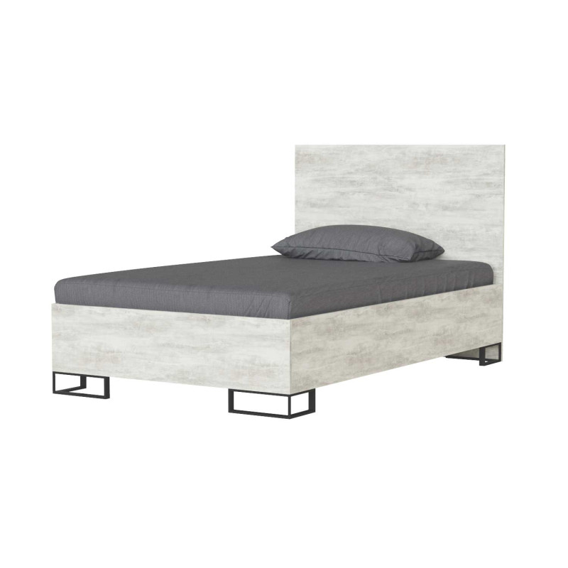 Кровать 1,2 Ascet Ателье светлый (AS07040000030)