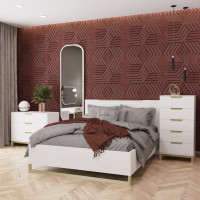 Ліжко 1,6 Swan Білий супермат (105070301)