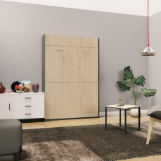 Ліжко-трансформер Mitra 1,4 К - Антрацит / Ф - Дуб сонома (SM01021300000)