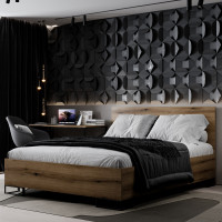 Ліжко 1,6 Ascet Дуб Евок (AS09100000030)