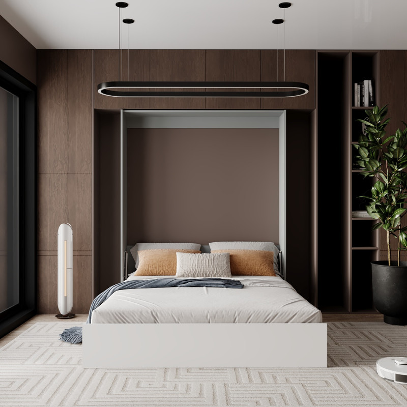 Кровать-трансформер Mitra 1,4К - Пепельный / Ф - Нимфея альба (SM01151900000)