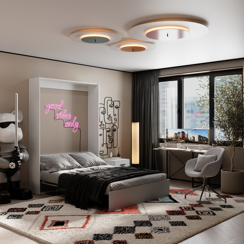 Кровать-трансформер Mitra 1,4К - Нимфея альба/Ф - Пепельный (SM01161500000)