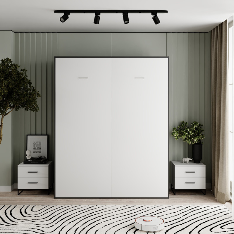 Кровать-трансформер Juno 1,6К - Антрацит / Ф - Нимфея Альба (SM03021900000)