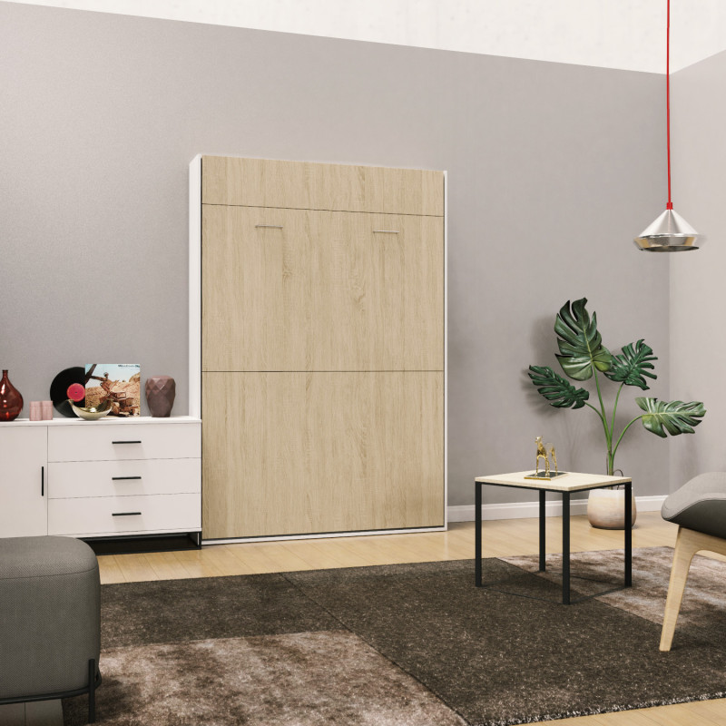 Кровать-трансформер Mitra 1,4К - Нимфея альба/Ф - Дуб сонома (SM01161300000)