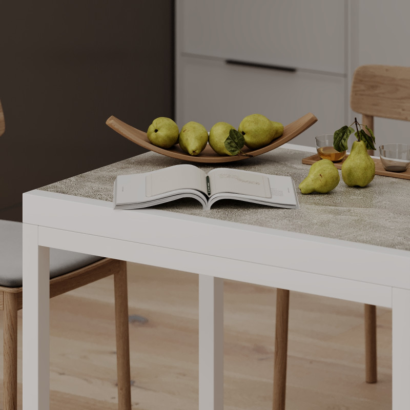 Стіл-трансформер Armstrong Ательє світлий/Білий (TB08040000110)