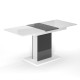 Стіл-трансформер Boston M 1200х690х750 Білий графіт/Білий МДФ (TB12011618000)