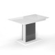 Стіл-трансформер Boston M 1200х690х750 Білий графіт/Білий МДФ (TB12011618000)