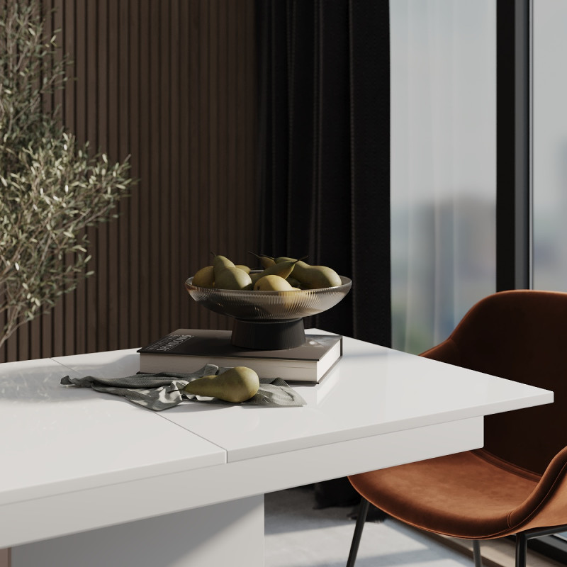 Стіл-трансформер Boston M 1200х690х750 Білий попелястий/Білий МДФ (TB12011619000)