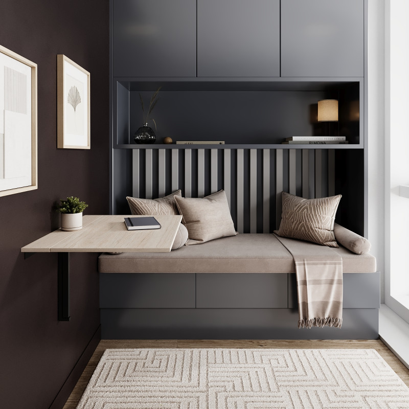 Стіл-трансформер Mini 900x120 Гікорі Рокфорд світлий (TB20060000030)