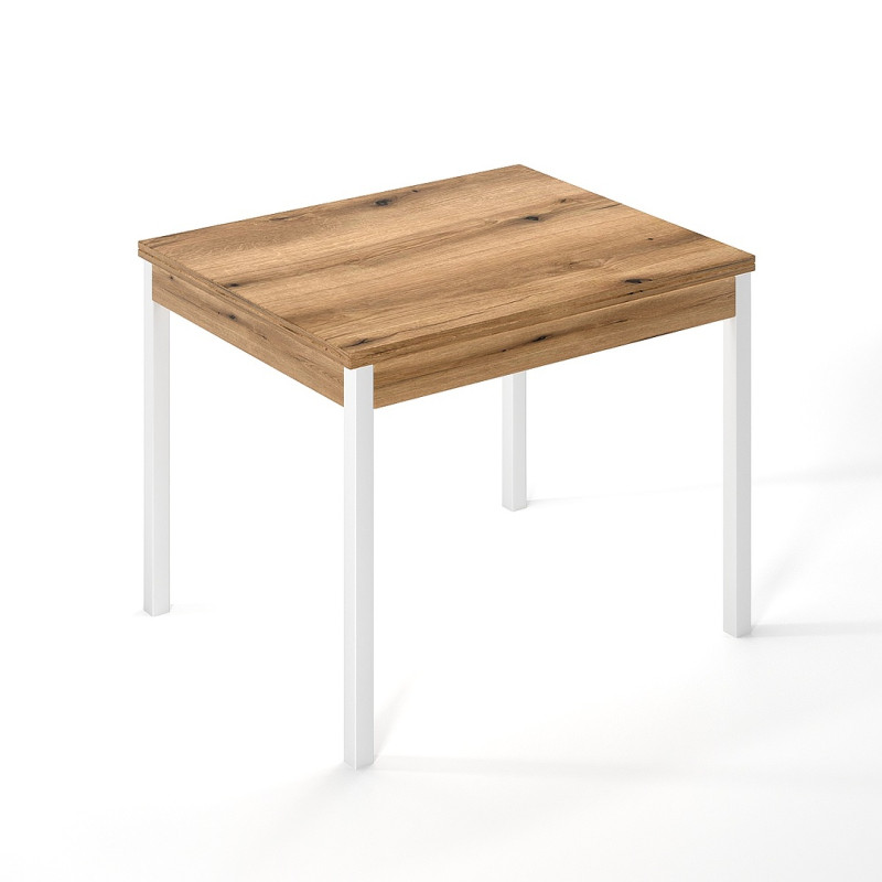 Стіл-трансформер Lunch Дуб Евок/Білий (TB19100000010)