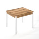 Стіл-трансформер Lunch Дуб Евок/Білий (TB19100000010)