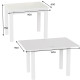 Стіл-трансформер Dinner Клен/Білий (TB15250100100)