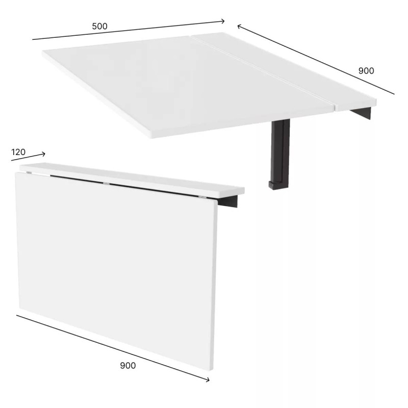 Стіл-трансформер Mini 900x120 Гікорі Рокфорд світлий (TB20060000030)