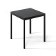 Обеденный стол Brevity Loft mini 670х750х670 Графит/Черный металл (TB03070000030)