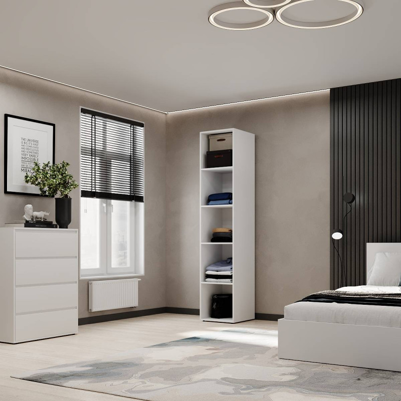 Пенал открытый Light 400х500х2200 Белый бриллиант (LT10010000000)