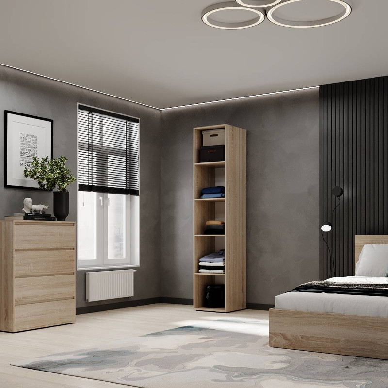 Пенал відкритий Light 400х500х2200 Дуб Сонома (LT10130000000)