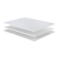 Матрац топпер Topper-futon 1/Топер-футон 1 бязь/жакард (2034)